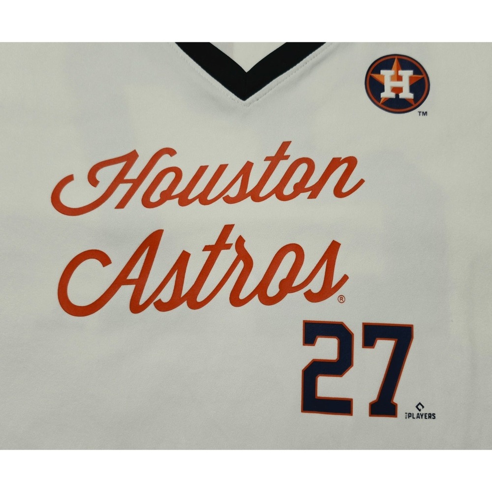 Houston Astros V Neck Jose Altuve Top Womens XL Shirt - Picture 3 of 7